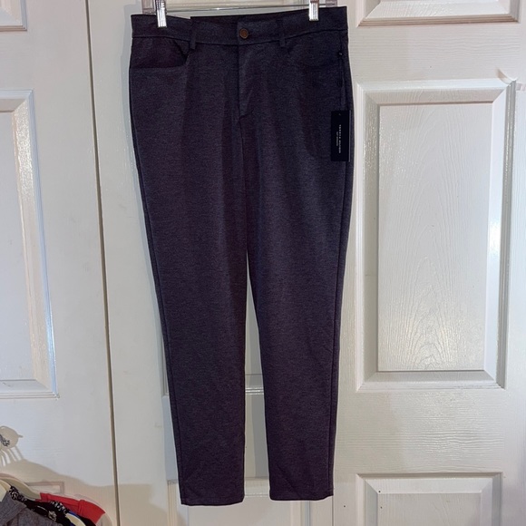 NWT- TOMMY HILFIGER Size: 10 pants designed, after jeans. Color. Blue/Grey. - Picture 2 of 6